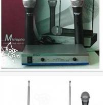 2 Microphone Sans Fil Max Professional DH-744