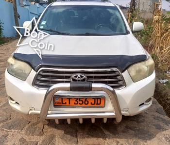 Toyota Highlander XLE AWD 2008 blanche 