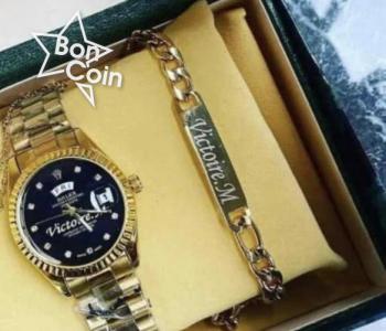 Montre et bracelet personnalisés  