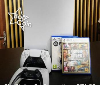 PS5 1 Tera 2 manettes et 2 jeux