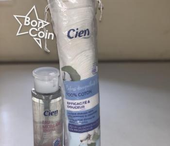 Coton disque + Eau micellaire CIEN 