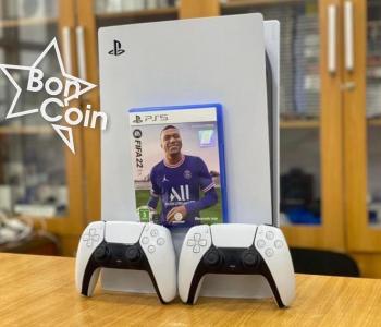 PS5 1 Tera 2 manettes avec FIFA 22