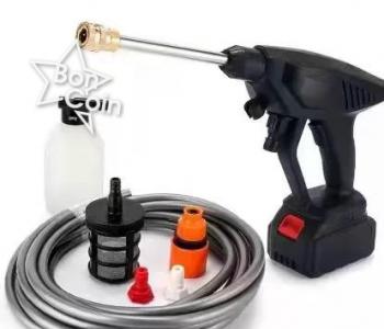 Pistolet haute pression d'eau rechargeable 