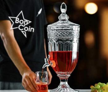 Distributeur de boissons en cristal 7L 