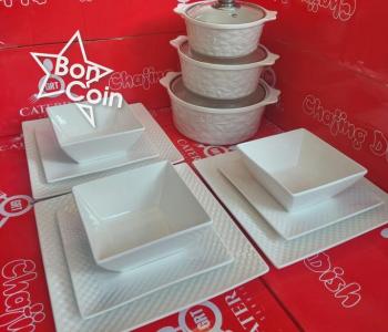 Ensemble Assiettes de service