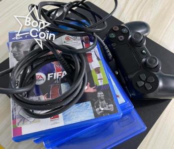 PS4 1 Tera 1 Manette 3 Jeux 