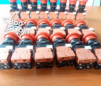 OMRON EMERGENCY PUSH BUTTON SWITCH "A22-01" 