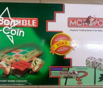 2 en 1 MONOPOLY & SCRABBLE 