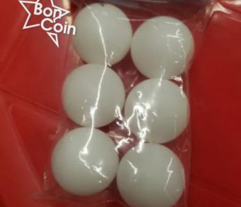 Lot de 6 Boules de PING PONG