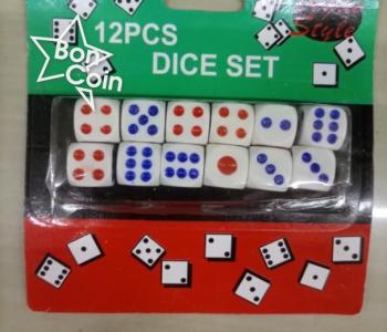 Lot de 12 Dés - Dices Set 
