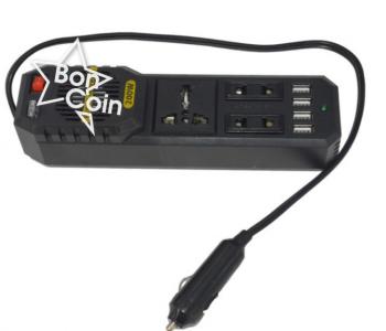 200W Mini Voiture Onduleur 12V à 220V