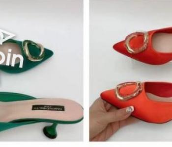 Babouches femmes avec talons 