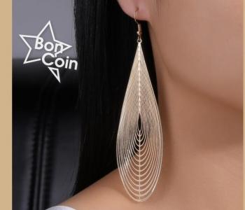 Boucle d'oreille acier inoxydable 