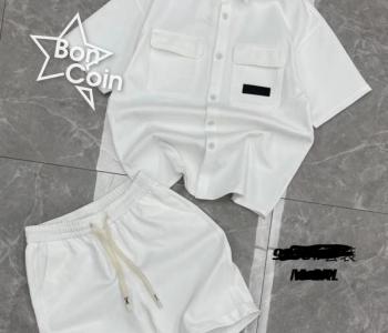 Ensemble short en coton 