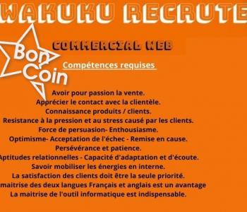 Offres d’emploi - Commercial Web