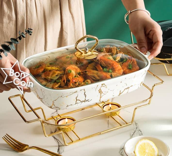 Assiette chauffante store