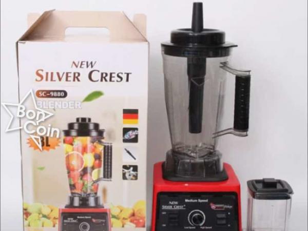 Robot mixeur SILVER Crest 8000watts, 2 bols