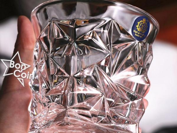 pack de verres en cristal 