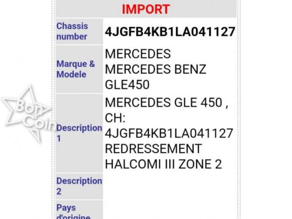 Mercedes Benz GLE 450 4 Matic 2020
