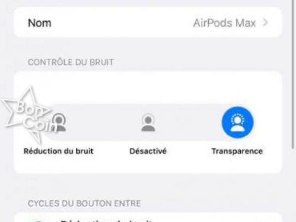Airpod Max d'origine avec cordon 