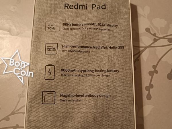 Tablette redmi pad Xiaomi 