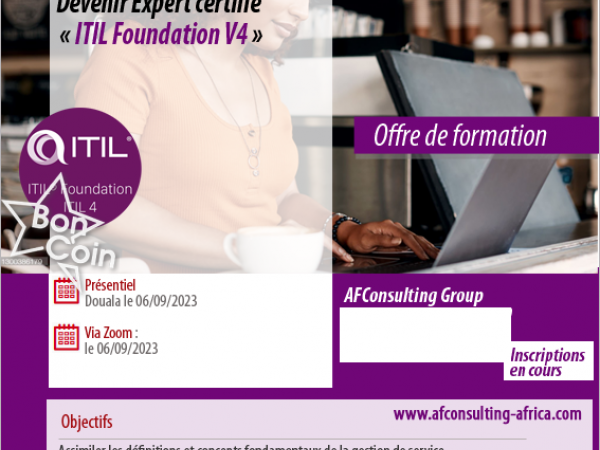Formation Expert certifié - ITIL Foundation V4