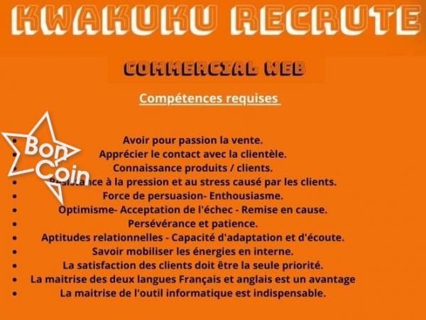 Offres d’emploi - Commercial Web
